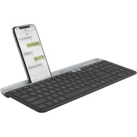 Logitech Slim Multi-Device Wireless Keyboard K580 - Volle Größe (100%) - RF Wireless + Bluetooth - Graphit