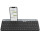 Logitech Slim Multi-Device Wireless Keyboard K580 - Volle Größe (100%) - RF Wireless + Bluetooth - Graphit