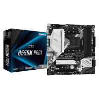 ASRock B550M Pro4 - AMD - Socket AM4 - 3rd Generation AMD...