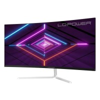 LC-Power LC-M34-UWQHD-100-C-V3 - 86,4 cm (34 Zoll) - 3440 x 1440 Pixel - UltraWide Quad HD - LCD - 6 ms - Weiß