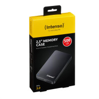 Intenso Memory Case 2.5" USB 3.0 - 500 GB - 2.5 Zoll...