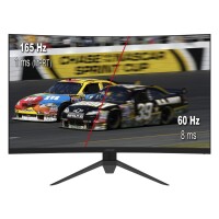 LC-Power LC-M32-QHD-165-C-V2 - 80 cm (31.5") - 2560 x 1440 Pixel - Quad HD - LCD - 4 ms - Schwarz
