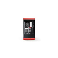 HYTE Y40 Midi Tower Tempered Glass - schwarz/rot - Midi/Minitower - ATX