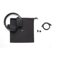 Logitech Zone Vibe Wireless UC - Kabellos - Anrufe/Musik - 185 g - Kopfhörer - Graphit