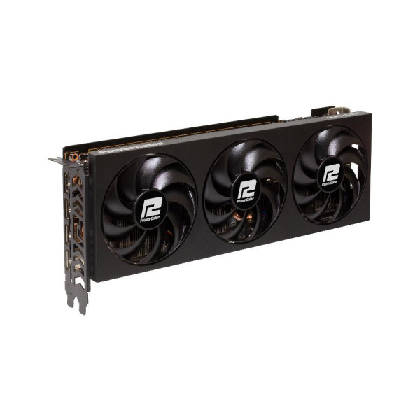 PowerColor RX 7700XT Fighter 12GB DDR6 Triple-Fan retail - Grafikkarte - 12.288 MB