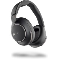 Poly Voyager Surround 80 UC USB-C-Headset - für Microsoft Teams zertifiziert - + USB-C/A-Adapter - Kabellos - Musik/Alltag - 275 g - Kopfhörer - Schwarz
