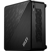 MSI Cubi 5 12M-021BDE - 0.66L sized PC - Mini-PC Barebone - Ethernet/LAN - Wi-Fi 6E (802.11ax) - 65 W
