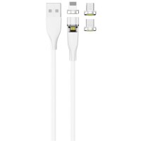 2GO 797317 - 1 m - USB B - USB C/Micro-USB B/Lightning -...