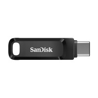 SanDisk Ultra Dual Drive Go - 512 GB - USB Type-A / USB Type-C - 3.2 Gen 1 (3.1 Gen 1) - 150 MB/s - Drehring - Schwarz