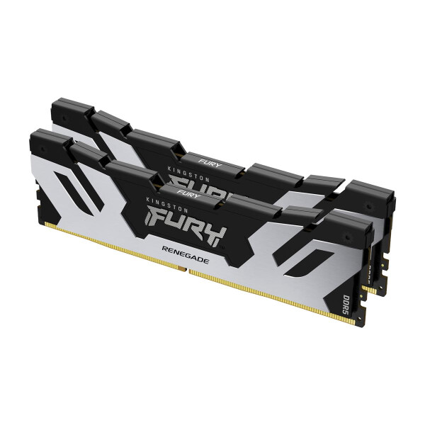 Kingston 96GB 6000MT/s DDR5 CL32 DIMM Kit of 2 FURY Renegade Silve - 96 GB - DDR5