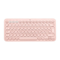 Logitech K380 for Mac Multi-Device Bluetooth Keyboard - Mini - Bluetooth - QWERTZ - Pink