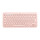 Logitech K380 for Mac Multi-Device Bluetooth Keyboard - Mini - Bluetooth - QWERTZ - Pink