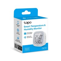TP-LINK Tapo Intelligenter Temperatur- und Feuchtigkeitsmonitor - Drinnen - Temperatur- & Feuchtigkeitssensor - Freistehend - -20 - 60 °C - Kabellos - 0 - 99%