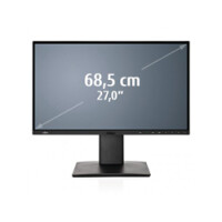 Fujitsu P27-8 TS UHD - 68,6 cm (27 Zoll) - 3840 x 2160 Pixel - 4K Ultra HD - LED - 5 ms - Schwarz