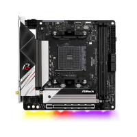 ASRock B550 Phantom Gaming-ITX/a - AMD - Socket AM4 - AMD Ryzen 3 3rd Gen - 3rd Generation AMD Ryzen 5 - 3rd Generation AMD Ryzen 7 - 3rd Generation AMD... - DDR4-SDRAM - DIMM - 2133,2400,2667,2933,3200,3466,3600,3733,3800,3866,4000,4133,4200,4266,4333,44