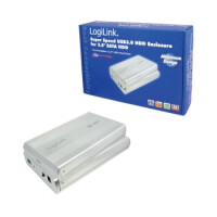 LogiLink UA0107A - 3.5 Zoll - SATA - Serial ATA II - 5 Gbit/s - Hot-Swap - Silber