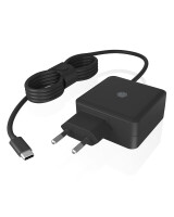 ICY BOX IB-PS111-PD - Drinnen - AC - 1,5 m - Schwarz