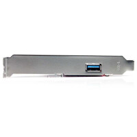 StarTech.com 2 Port USB 3.0 SuperSpeed PCI Express Schnittstellenkarte mit UASP Unterstützung - PCIe - USB 3.2 Gen 1 (3.1 Gen 1) - Rot - CE - FCC - 0 - 50 °C - -20 - 60 °C