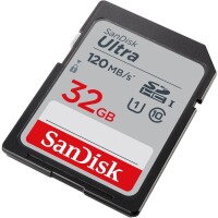 SanDisk Ultra - 32 GB - SDHC - Klasse 10 - UHS-I - 120...