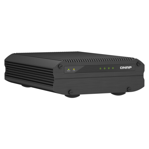 QNAP TS-I410X - NAS - Tower - Intel Atom® - x6425E - Schwarz