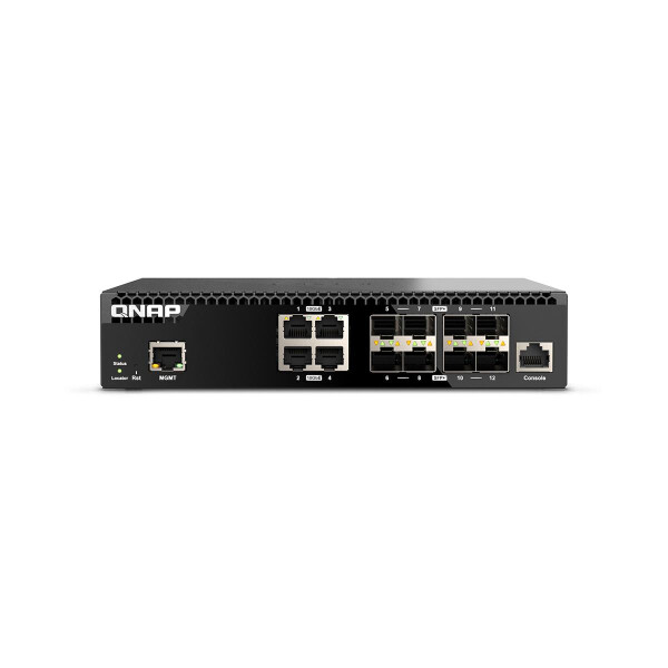 QNAP QSW-M3212R-8S4T Management Switch - Switch - 12-Port