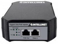 Intellinet Gigabit Ultra PoE-Injektor - 1 x 95 Watt-Port - IEEE 802.3bt und IEEE 802.3at/af-konform - Kunststoffgehäuse - Gigabit Ethernet - 10,100,1000 Mbit/s - IEEE 802.3 - IEEE 802.3ab - IEEE 802.3af - IEEE 802.3at - IEEE 802.3bt - IEEE 802.3u - Cat5 -