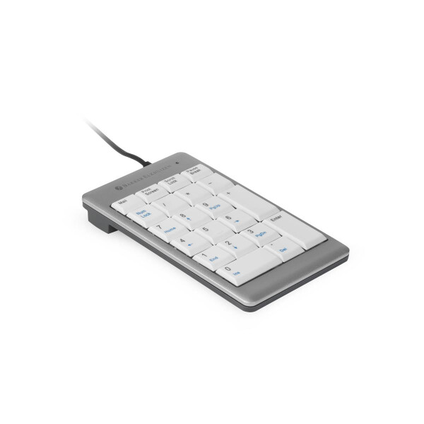 Bakker UltraBoard 955 Numeric - USB - 21 - PC - Silber - Weiß