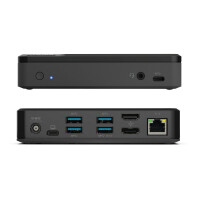 Alogic DUTHDPR - USB 3.2 Gen 1 (3.1 Gen 1) Type-C - 85 W - Schwarz - 3.5mm - HDMI - RJ-45 - USB 3.2 Gen 1 (3.1 Gen 1) Type-A - USB 3.2 Gen 1 (3.1 Gen 1) Type-C - Acrylnitril-Butadien-Styrol (ABS) - 140 mm