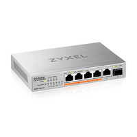 ZyXEL Switch XMG-105 10/2.5G MultiGig PoE++ unmanaged - Switch - 1 Gbps