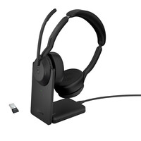 Jabra Evolve2 55 - Verkabelt & Kabellos - Büro/Callcenter - 20 - 20000 Hz - 130 g - Kopfhörer - Schwarz