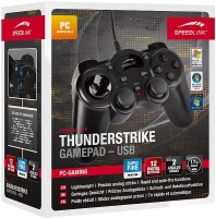 SPEEDLINK THUNDERSTRIKE - Gamepad - PC - Analog / Digital - Kabelgebunden - USB - Schwarz