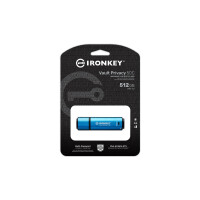 Kingston Stick IronKey VP50C 512GB USB-C secure -...