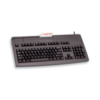 Cherry MultiBoard Multi-Board MX V2 G80-8000 Kabelgebundene Tastatur mit magnetischem Kartenleser - Schwarz  - USB (QWERTZ - DE) - Volle Größe (100%) - Kabelgebunden - USB - QWERTZ - Schwarz