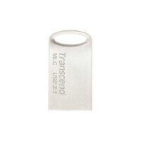 Transcend JetFlash elite 720 - 8 GB - USB Typ-A - 3.2 Gen 1 (3.1 Gen 1) - Ohne Deckel - 3,3 g - Silber