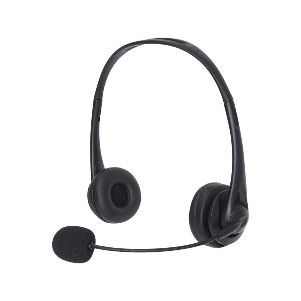 SANDBERG USB Office Headset - Kopfhörer - Kopfband - Büro/Callcenter - Schwarz - Binaural - Knopf
