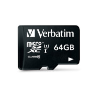 Verbatim Premium - 64 GB - MicroSDXC - Klasse 10 - 90 MB/s - Class 1 (U1) - V10
