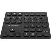 SANDBERG Wireless Numeric Keypad Pro - RF kabellos + USB...