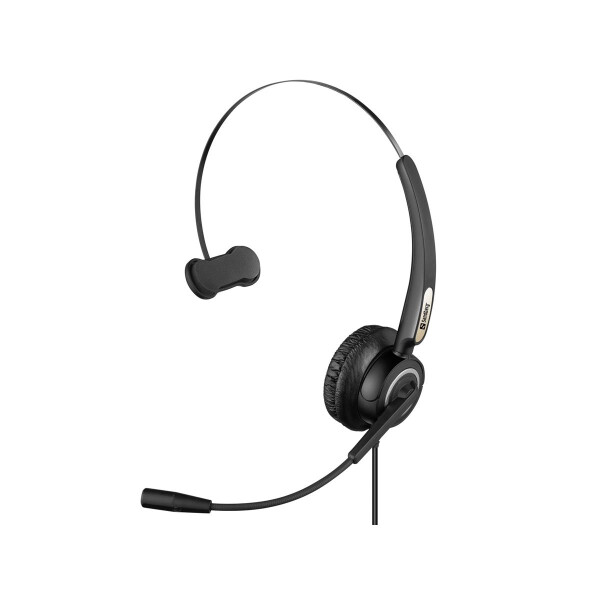 SANDBERG USB Office Headset Pro Mono - Kopfhörer - Kopfband - Büro/Callcenter - Schwarz - Monophon - Knopf