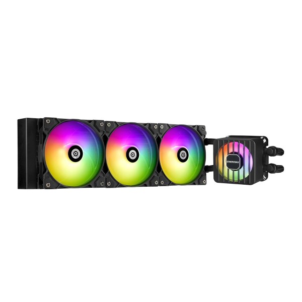 Enermax Liquid CPU Cooler LiqMaxFlo 360mm RGB AM5/LGA1700 - CPU-Kühler - AMD Sockel AM5 (Ryzen Zen4)