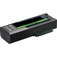 SANDBERG 136-49 - SSD - SATA - Serial ATA II - Serial ATA III - 2.5,3.5,M.2 - USB 3.2 Gen 2 (3.1 Gen 2) Type-C - Schwarz - 10 Gbit/s