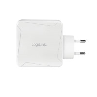 LogiLink PA0281 - USB-Ladegerät 100 w USB-C USB-A GaN - PC-/Server Netzteil - USB Typ C