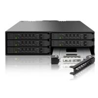 Icy Dock MB996SP-6SB - 800 g - Schwarz