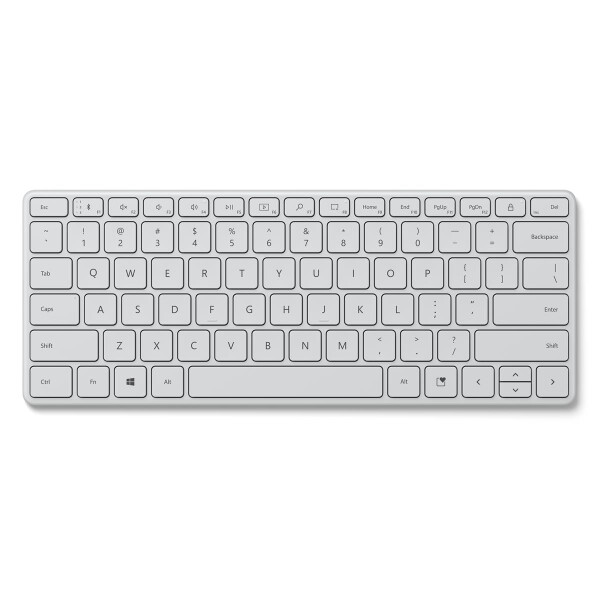 Microsoft Designer Compact - Bluetooth - Mechanischer Switch - QWERTZ - Weiß