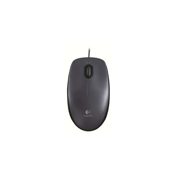 Logitech Mouse M90 - Beidhändig - Optisch - USB Typ-A - 1000 DPI - Grau