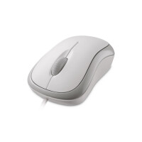 Microsoft Basic Optical Mouse - Maus - 800 dpi Optisch - 3 Tasten - Weiß