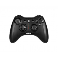 MSI Force GC20 V2 - Gamepad - Android - PC - Schaltfläche Zurück - D-Pad - Makro-Taste - Power-Taste - Schaltfläche Start - Turbo-Taste - Analog / Digital - Kabelgebunden - USB 2.0