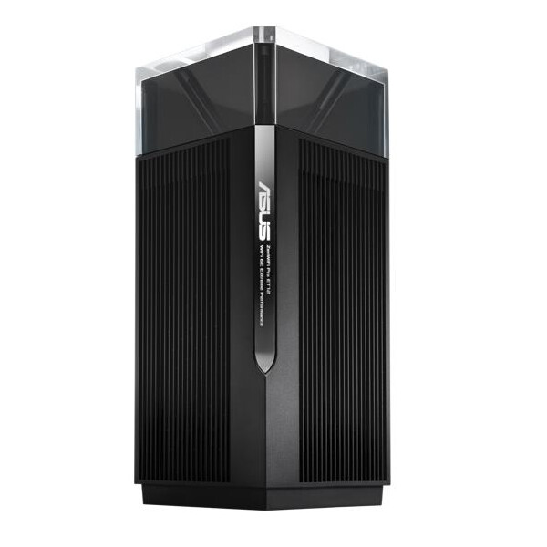 ASUS ZenWiFi Pro ET12 - Schwarz - Intern - Leistung - Status - Tri-Band (2,4 GHz/5 GHz/6 GHz) - Wi-Fi 6E (802.11ax) - 802.11a - 802.11b - 802.11g - Wi-Fi 4 (802.11n) - Wi-Fi 5 (802.11ac) - Wi-Fi 6 (802.11ax) - Wi-Fi 6E...