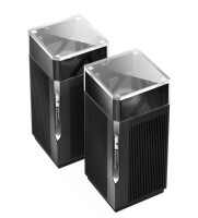 ASUS ZenWiFi Pro ET12 - Schwarz - Intern - Leistung - Status - Tri-Band (2,4 GHz/5 GHz/6 GHz) - Wi-Fi 6E (802.11ax) - 802.11a - 802.11b - 802.11g - Wi-Fi 4 (802.11n) - Wi-Fi 5 (802.11ac) - Wi-Fi 6 (802.11ax) - Wi-Fi 6E...