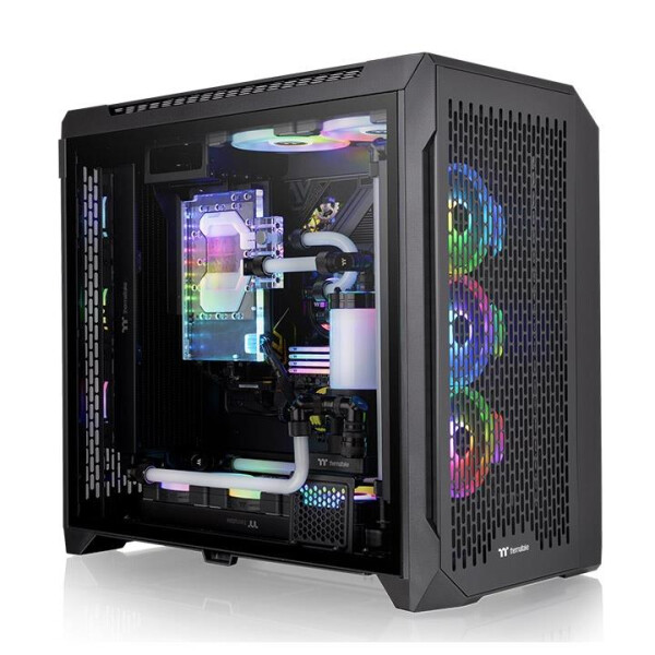 Thermaltake CTE C750 - Full Tower - PC - Schwarz - ATX - EATX - micro ATX - Mini-ITX - ABS - Stahl - Gehärtetes Glas - Gaming