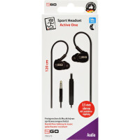 ACV In-Ear Sport-Headset"Active 1" schwarz